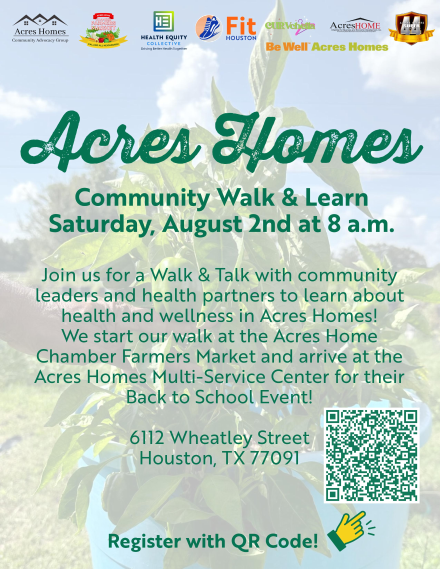 Acres Homes Community Walk & Learn